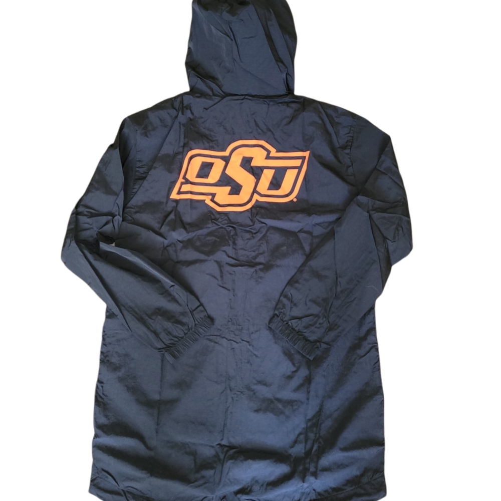 NWT Oklahoma State University Cowboys Victoria's Secret PINK Anorak Jacket S M